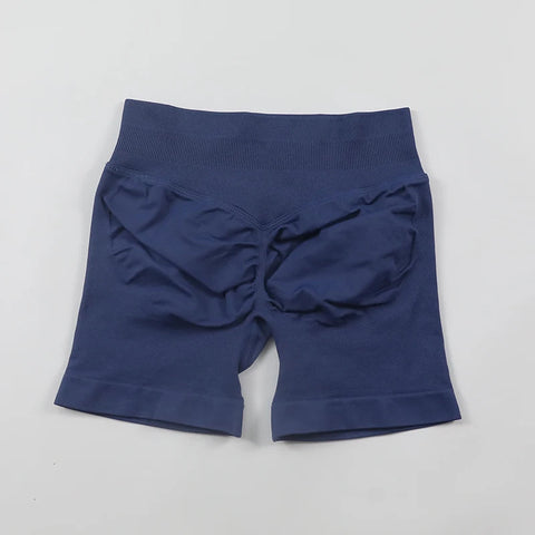 Impact Shorts Low Ribbed Waist Band Yoga Shorts Seamless Scrunch Bum Workout Gym Shorts Booty Hight Stretch Running Shorts Zen fit plus