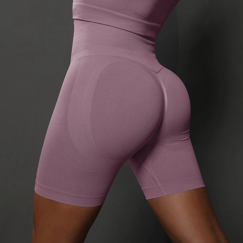 Seamless Shorts for Women Yoga Shorts Push Up Booty Workout Gym Shorts Fitness High Waist Sports Short Women Clothing Zen fit plus