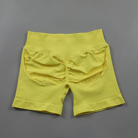 Impact Shorts Low Ribbed Waist Band Yoga Shorts Seamless Scrunch Bum Workout Gym Shorts Booty Hight Stretch Running Shorts Zen fit plus