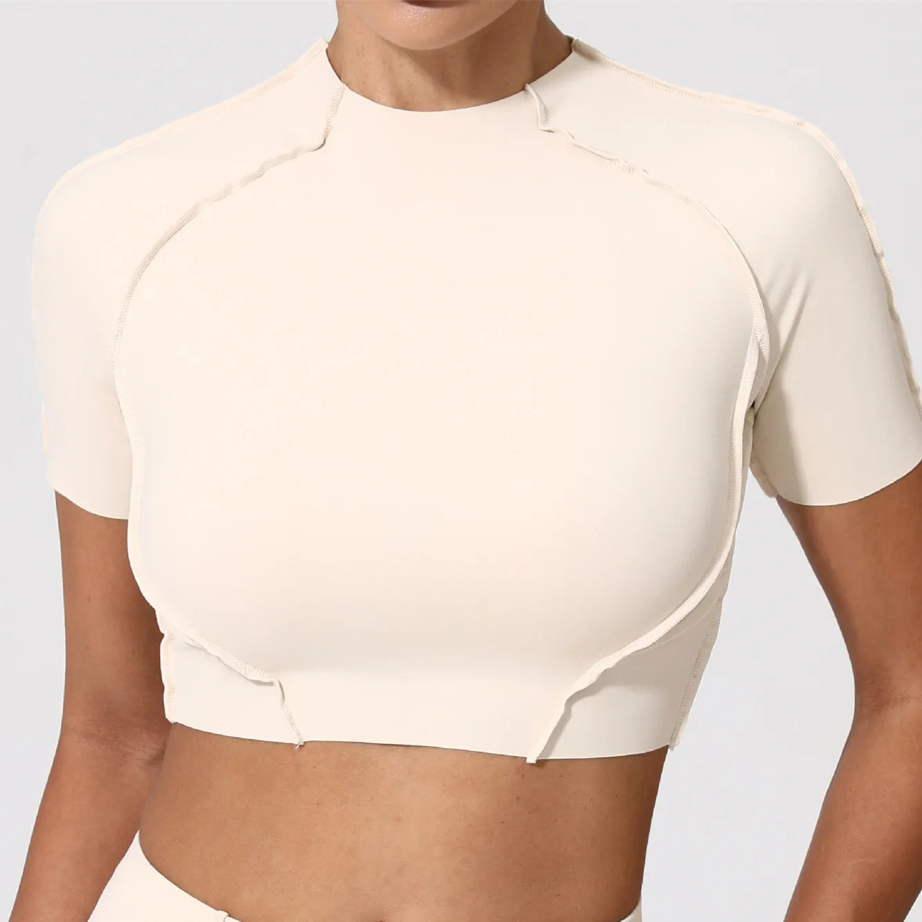 2025 Women Nude Straps Yoga Sets Squat Proof Sports Bra Workout High Waist Leggings Fitness Pant Female Active Wear Suits Zen fit plus
