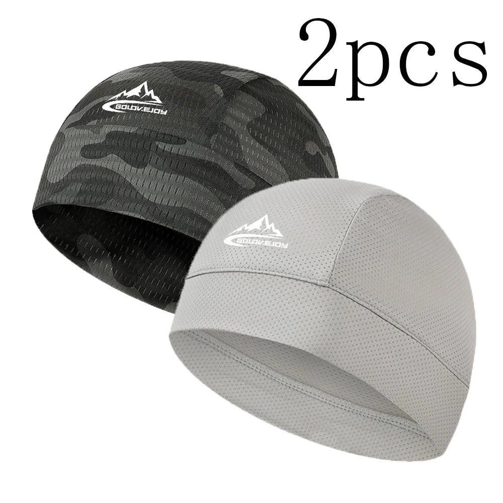 Cooling Skull Cap Helmet Lining Breathable Sweat Wicking Cycling Sports Running Hat Comfortable Outdoor Hiking Cap Quick Dry Cap Zen Fit Plus