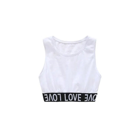Summer Girls Tank Tops Kids Underwear Model Cotton Tank Top For Girls Teenager Girls Camisole Kids Singlets Undershirt Zen Fit Plus
