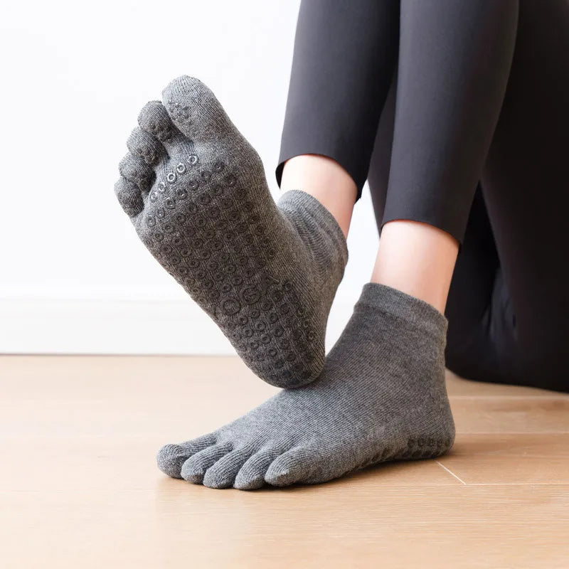 Anti-Slip Women Pilates Socks