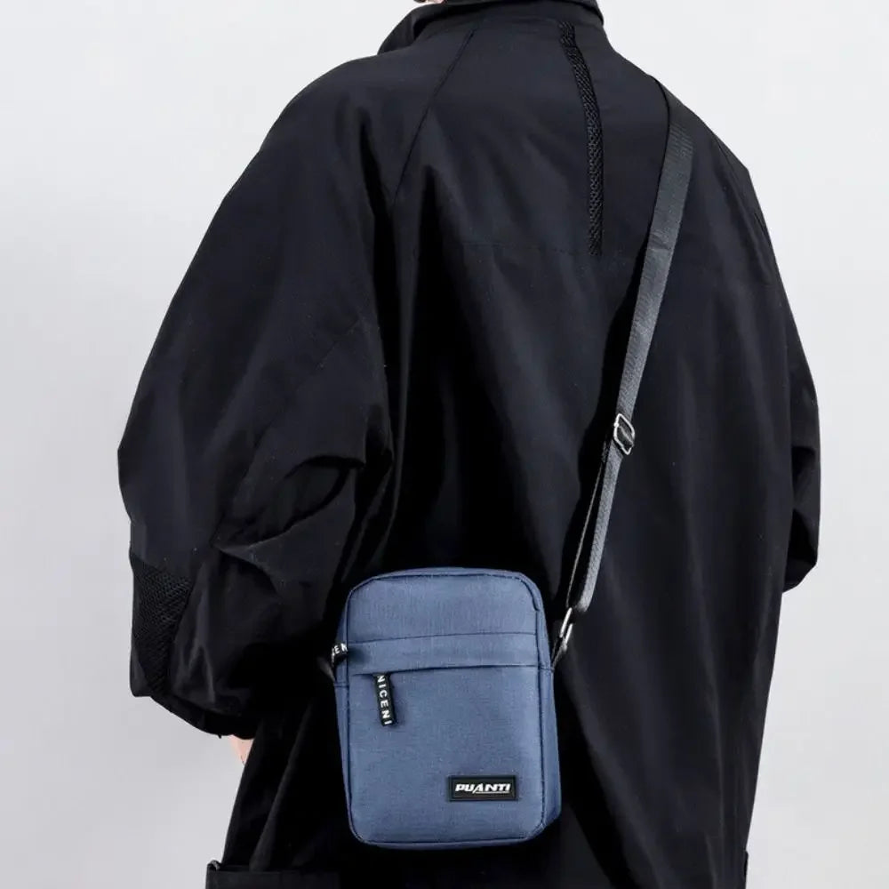 Multi-Function Men's Bag High Quality Nylon Man Messenger Bag Crossbody Bags Fashion Casual Men's Small Bag Handbag Shoulder Zen fit plus