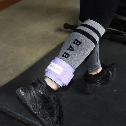 1Pcs Leather Fitness Ankle Straps Adjustable D-Ring Foot Support Cuffs Gym Leg Strength Workouts Pulley Buckle Sports Feet Guard - Zen Fit Plus