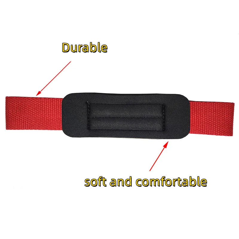 Gym Lifting Straps Barbell Deadlift Booster Belt Fitness Anti-slip Hand Wraps Wrist Straps Fitness Training Auxiliary Belt Zen fit plus