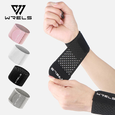 WRELS Wristband Wrapping Compression Sports Elastic Adjustable Wrist Guard Support Basketball Weight Training Wrist Wraps Zen Fit Plus