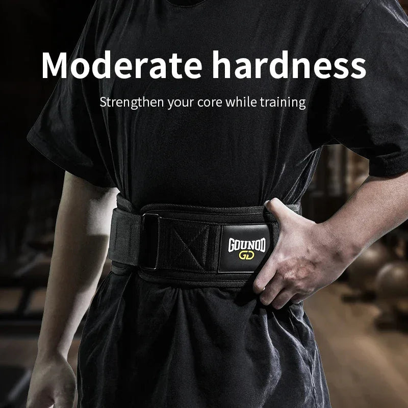 GOUNOD Weight Lifting Belt Back Support Workout Belt Gym Squats Deadlifts Powerlifting Cross Training For Men Women - Zen Fit Plus