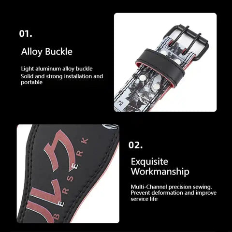 LOOGDEEL Waist Support Belt Lower Back Breathable Fitness Weightlifting Dumbbell Lumbar Waistband Support Sports Belt Women Men Zen Fit Plus