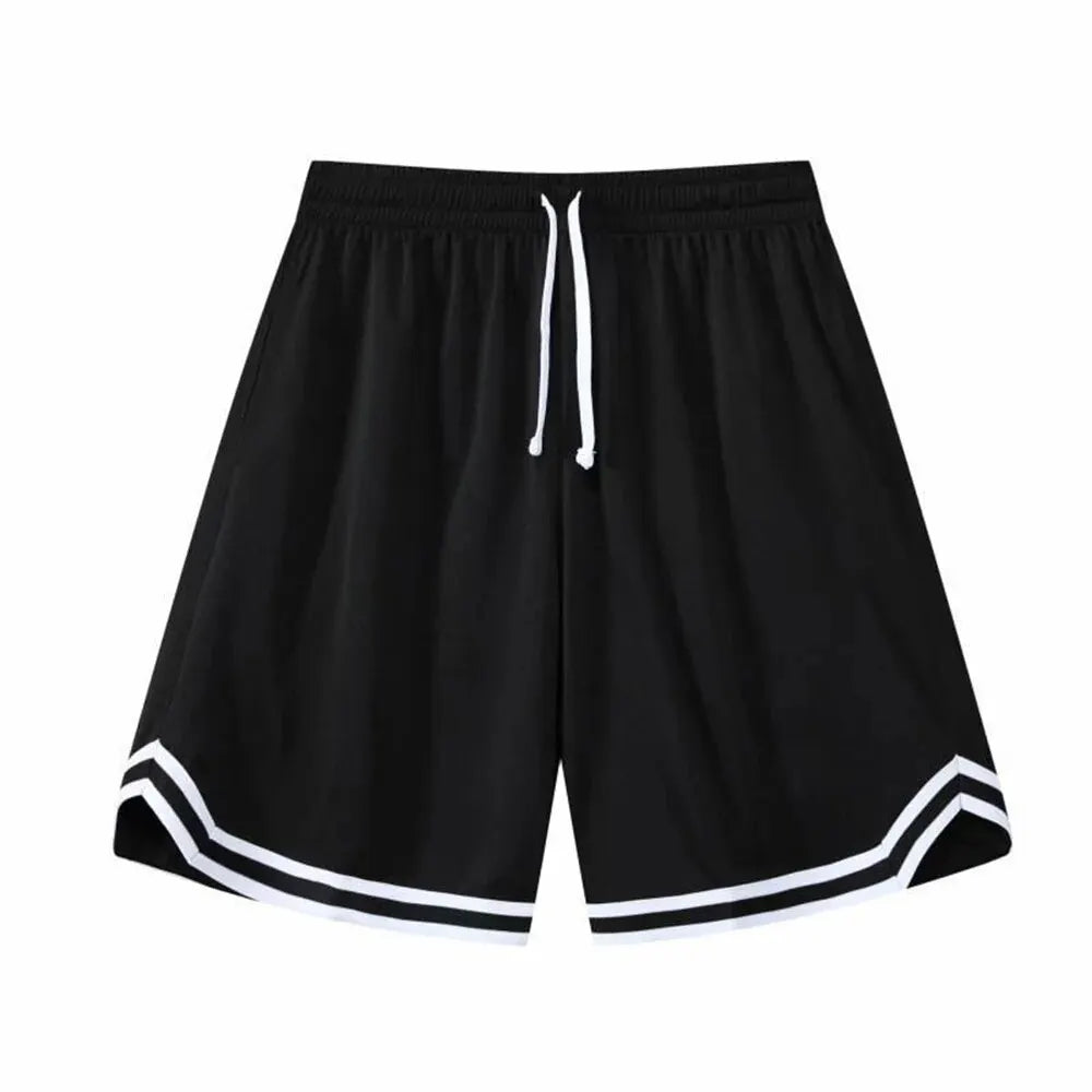 Summer Sports Shorts Men's Casual Five-point Pants Trend Loose Basketball Outer Wear Big Pants Pants Mesh Thin Section Zen fit plus