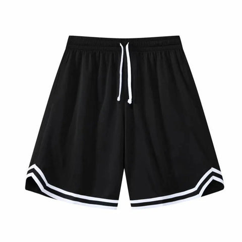 Summer Sports Shorts Men's Casual Five-point Pants Trend Loose Basketball Outer Wear Big Pants Pants Mesh Thin Section Zen fit plus