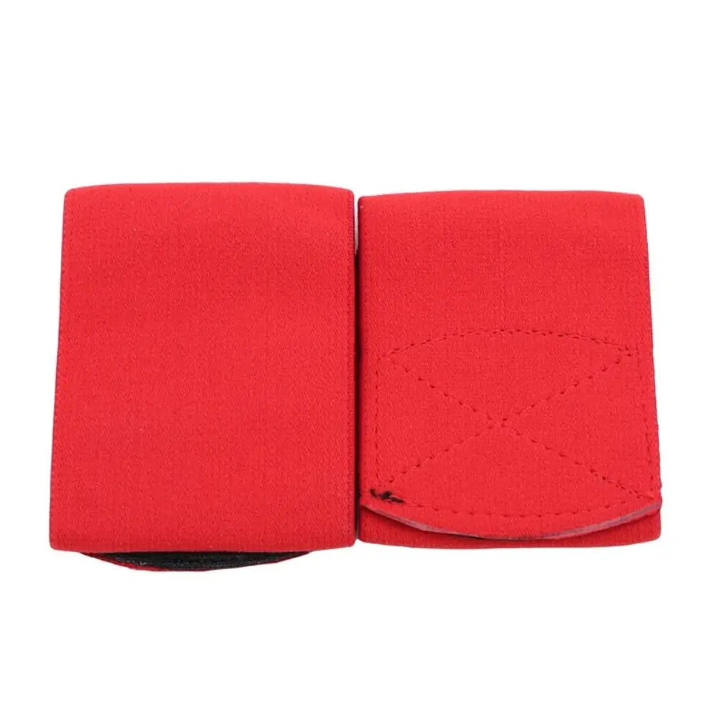 Polyester Shin Guard Fixed Bandage Adjustable Black Red Blue White Fixed Strap Anti Slip Breathable Soccer Ankle Guards Belt Zen fit plus