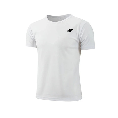 Men's Summer Exercise Trainning T-shirt High Quality Breathable Quick Dry Short Sleeved Top Marathon Gym Fitness Basketball Tees Zen fit plus