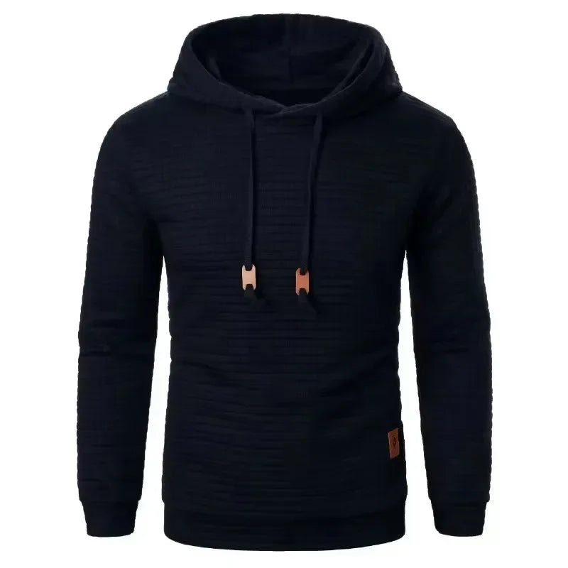 Warm Men's Solid Color Casual Hoodie Oversize Sweatshirt Sweatshirt With Zipper Paired Hoodies and Hoodies Women Man Sweatshirts - Zen Fit Plus