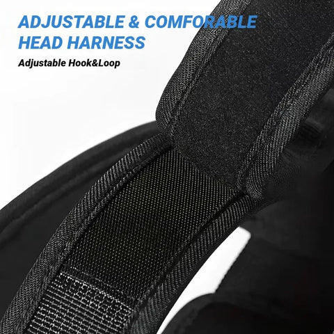 Head Neck Training Harness Body Strengh Exercise Cervical Spine Strap Adjustable Power Gym Fitness Weight Bearing Cap - Zen Fit Plus
