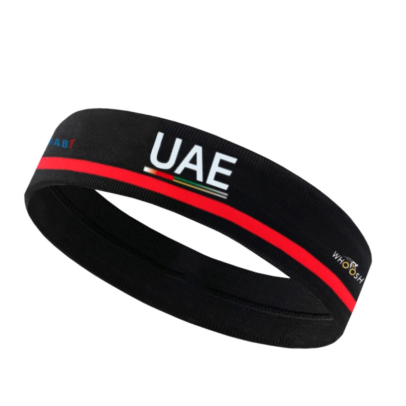 New Quickdry Breathable Antiperspirant Band 2025 UAE Team Cycling Headband Men Women Outdoor Runing Sporting Headwear Zen fit plus