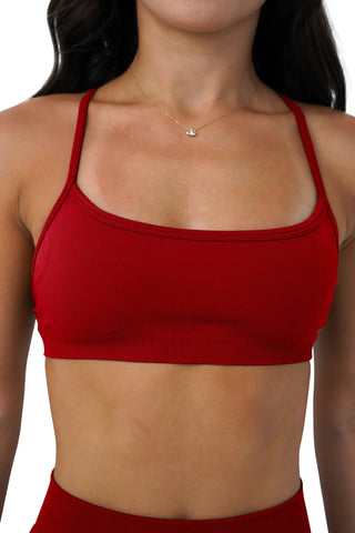 NCLAGEN Sports Bra Seamless Yoga Top Women Fitness Article Gym Active Wear Back Cross Workout Push-up Fitness Running Underwear Zen Fit Plus