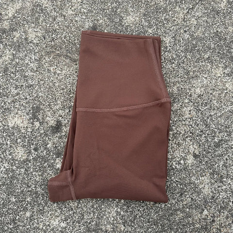 Solid Color Back Waist Pocket High Waist Yoga Legging Women Sport Cropped Pants Butter Athletic Gym Comprehensive Training Jog Zen fit plus