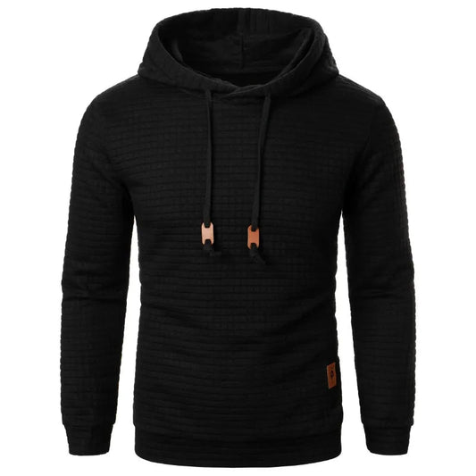 New Outdoor Men's Long Sleeve Hoodie Sweatshirts Autum Breathable Solid Color Coats Sport Streetwear Pullover Tracksuit Men Zen fit plus