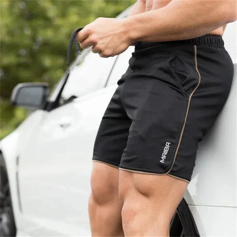 Summer Sports Shorts Men Fitness Sweatpants bodybuilding Short Pants Mens Gym Quick Dry brand Jogging mesh basketball men shorts - Zen Fit Plus