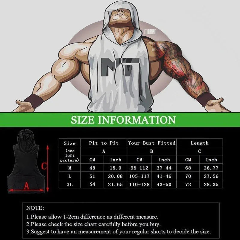 Brand Vest Muscle Sleeveless Singlets Fashion Workout Sports Shirt Mens Bodybuilding Fitness Top Men Gym Tank Top Clothing - Zen Fit Plus