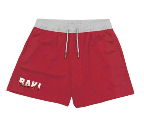 Anime Casual Shorts Men Women Manga Cartoon Sports Gym Shorts Fitness 3D Print Quick Dry Mesh Board Shorts Summer Male Zen fit plus