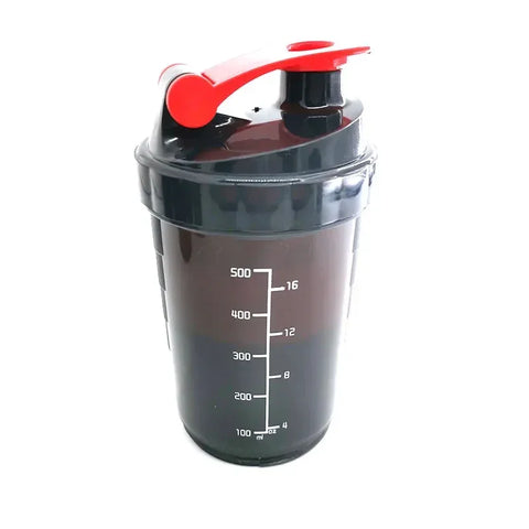 3 Layers Shaker Protein Bottle Powder Shake Cup Large Capacity Water Bottle Plastic Mixing Cup Body-Building Exercise Bottle - Zen Fit Plus