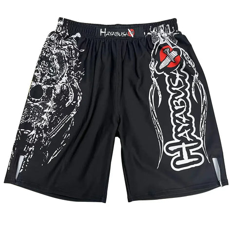 MMA Shorts Men's Drawstring Quick Drying Training Shorts Sports Thai Kick Printed Boxing Gym Short Pants Sweat Pants - Zen Fit Plus