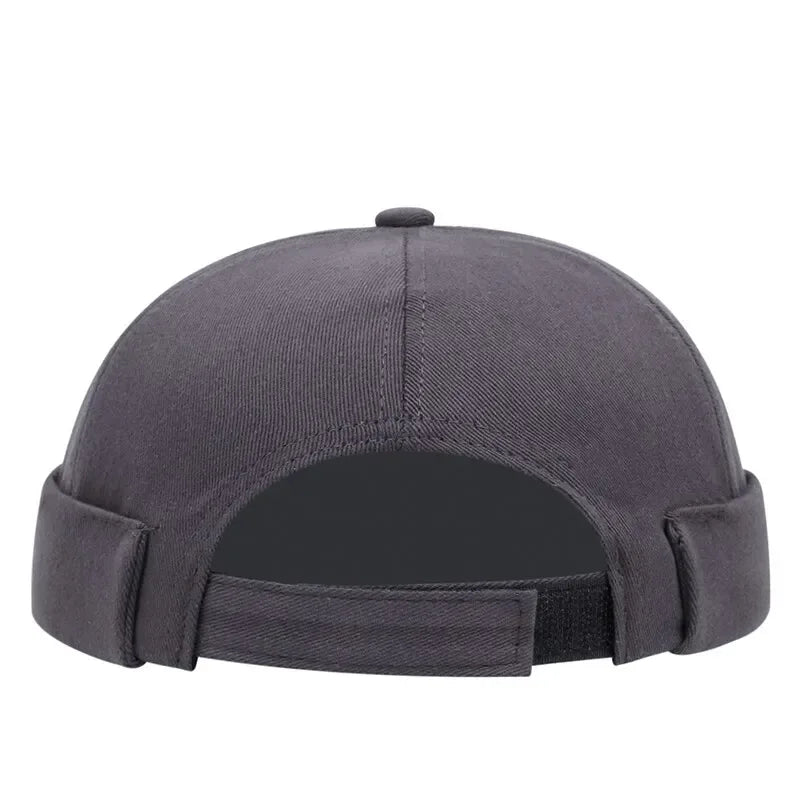 Vintage Brimless Hat Breathable Shark Beanie Hat Cotton Retro Men Adjustable Docker Cap Literary Sailor Cap Women Hip Hop Hat - Zen Fit Plus
