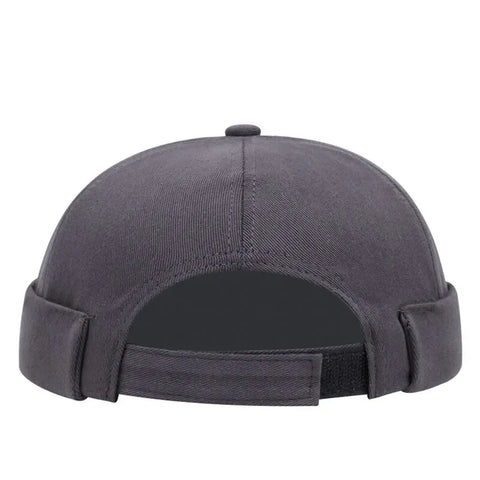 Vintage Brimless Hat Breathable Shark Beanie Hat Cotton Retro Men Adjustable Docker Cap Literary Sailor Cap Women Hip Hop Hat - Zen Fit Plus