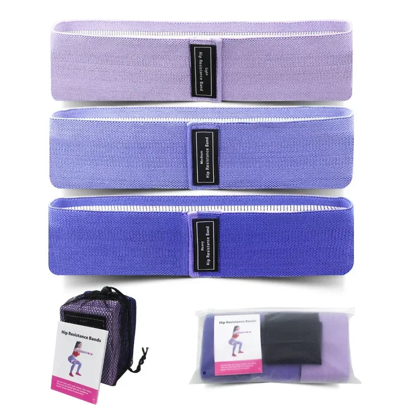 1/2/3PCS Elastic Bands Fitness Resistance Bands Yoga Pilates Hip Circle Expander Bands Gym Training Home Workout Equipment Zen fit plus