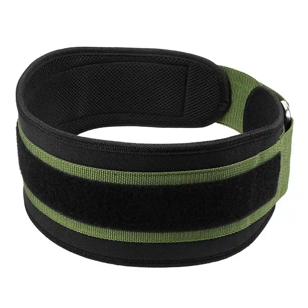 Weight Lifting Belt Back Support Workout Belt with Metal Buckle for Men Women Gym Squats Deadlifts Powerlifting Cross Training Zen Fit Plus