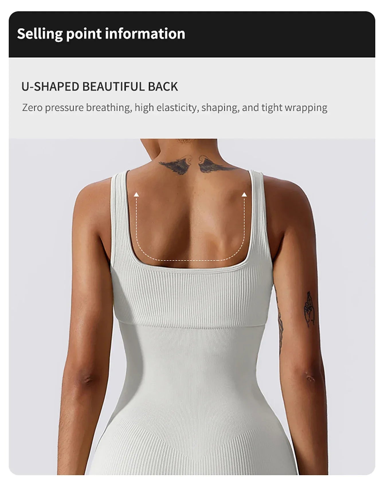 High Elastic Integrated Tight Fitting Jumpsuit Aerial Beauty Back Yoga Suit Seamless Jumpsuit for Women - Zen Fit Plus