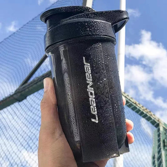 500ML Portable Sport Shaker Bottle Protein Powder Shaker Cup Leak Proof Water Bottle For Gym Fitness Training Drinking Bottle Zen fit plus