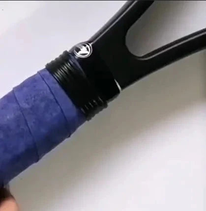 Silicone Tennis Racket Grip Ring Handle Closure Rubber Sweat-absorbing Band Fixed Stretchable Handle Tennis Accessories 4Pcs Zen Fit Plus