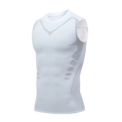Compression Tank Top Men Gym Shirt Sleeveless Quick Dry Printing Sportswear Male Fitness Bodybuilding Vest Workout Muscle Top Zen fit plus