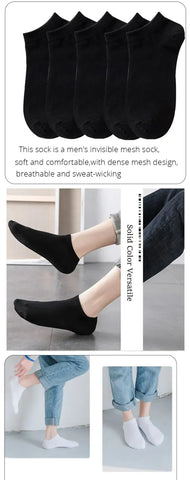 Unisex Casual Boat Socks | Thin, Breathable & Comfy | Anti-Odor, Sweat-Absorbing | Low Cut Ankle Socks for Men & Women - Zen Fit Plus