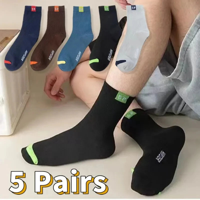 20/10/6/5/4/3/1pairs Men's Fashion Cotton Breathable Comfortable Ankle Socks, Men's Summer Socks Zen fit plus