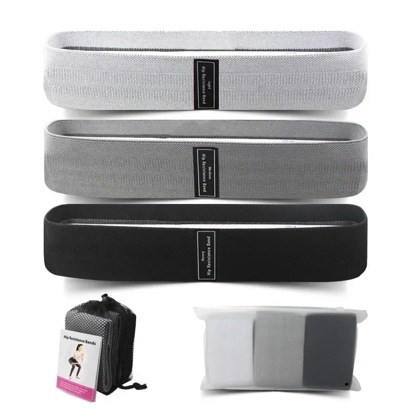 1/2/3PCS Elastic Bands Fitness Resistance Bands Yoga Pilates Hip Circle Expander Bands Gym Training Home Workout Equipment Zen fit plus