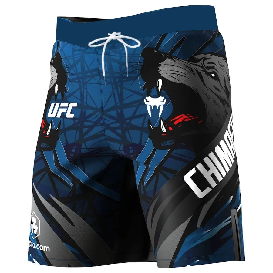 UFC 2025 New Summer Men's Quick Dry Shorts Fitness Breathable Sports Comfortable Sweat-Absorbing Shorts Fighting Boxing Shorts