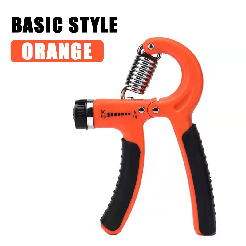 Hand Grip Strengthener Adjustable Resistance Men and Women Finger Massager Expander Workout Strength Muscle Wrist Gym Equipment Zen Fit Plus