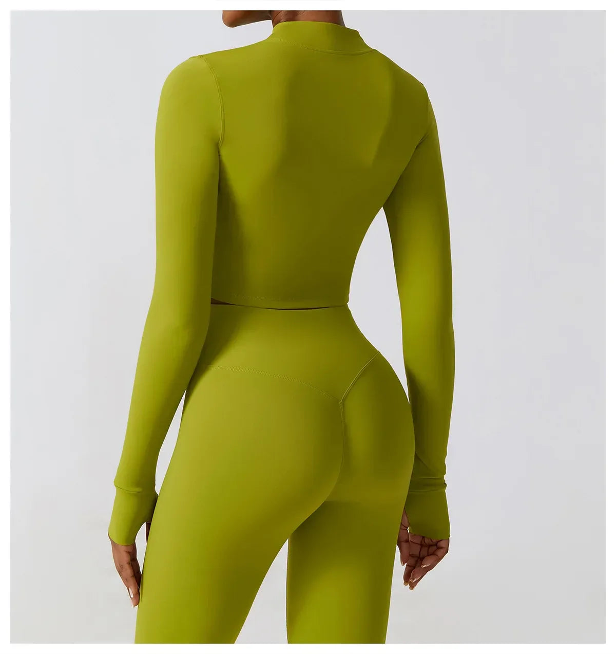 Hearuisavy Autumn Elasticity Yoga Jacket Outdoor Running Sports Jacket Female Gym Zipper Tight Fitting Jacket Women Sportswear - Zen Fit Plus