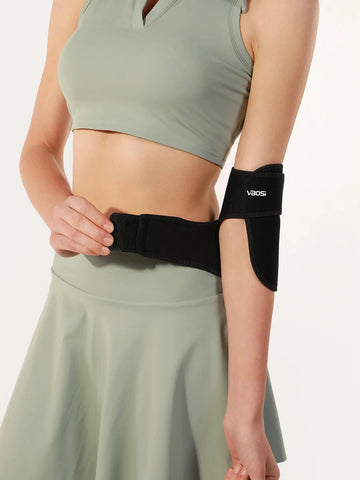 1 Piece Adjustable Neoprene Elbow Support Brace - Comfortable Sports Fitness Protector for Men and Women Zen Fit Plus