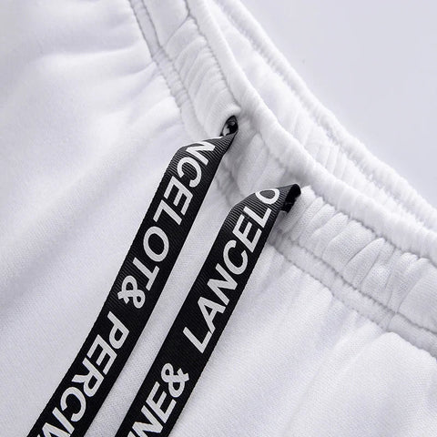 Mens Tracksuit Daily Casual Versatile Print Street Clothing Harajuku Hooded Sweatshirt Sweatpants Jogging High Quality Outfits Zen fit plus