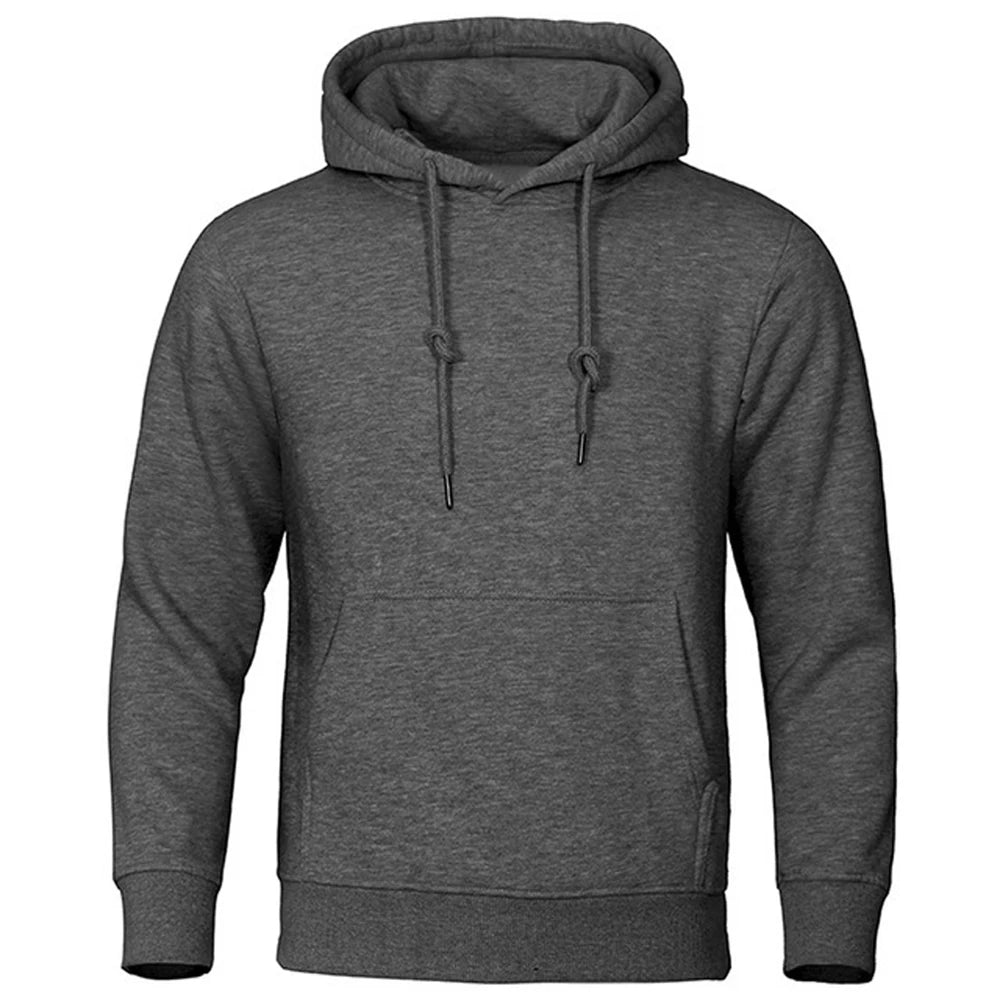 New Solid Color Sweatshirt Men Women Spring Autumn Fleece Hoodie Loose Clothing Casual Outdoor Sport Pullover Tops Zen fit plus