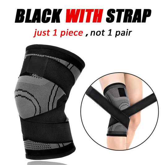 1pc Knee Brace Knee Sleeve Support For Men And Women Knee Pads For Running, Hiking Meniscus Tear Arthritis Joint Pain Relief Zen fit plus