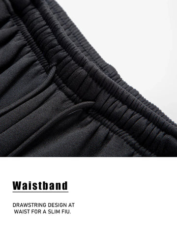 Fashion Men's Printed Pants Autumn Winter Fleece Running Pants Joggers Sweatpants Streetwear Gym Fitness Sport Casual Trousers - Zen Fit Plus