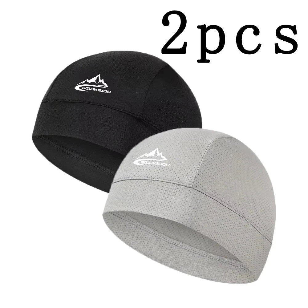 Cooling Skull Cap Helmet Lining Breathable Sweat Wicking Cycling Sports Running Hat Comfortable Outdoor Hiking Cap Quick Dry Cap Zen Fit Plus
