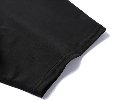 Men's Print Compression Shirts Summer Short Sleeve Rash Guard Gym Workout T-shirt Athletic Quick Dry Baselayer Undershirts Tops - Zen Fit Plus