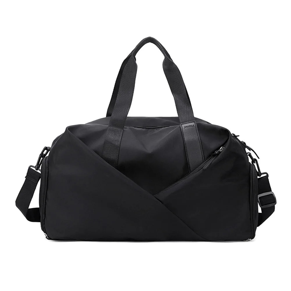 Women Gym Sports Bag Waterproof Swimming Yoga Mat Pink Weekend Travel Duffle Bags for Women Sport Fitness Shoulder Handbag Zen fit plus